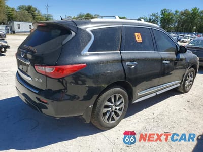 Trzecie zdjęcie samochodu z tyłu: 2014 INFINITI QX60 BASE VIN:5N1AL0MM8EC522661 - miniatura