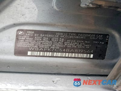 Zdjęcie 12 z 12 samochodu: 2011 BMW 328 XI VIN:WBAPK7C54BA819564 - miniatura