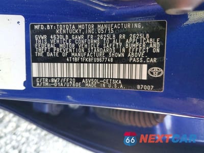 Zdjęcie 12 z 12 samochodu: 2015 TOYOTA CAMRY SE VIN:4T1BF1FK8FU967748 - miniatura