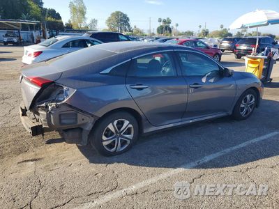 Trzecie zdjęcie samochodu z tyłu: 2016 HONDA CIVIC LX VIN:19XFC2F58GE076292 - miniatura