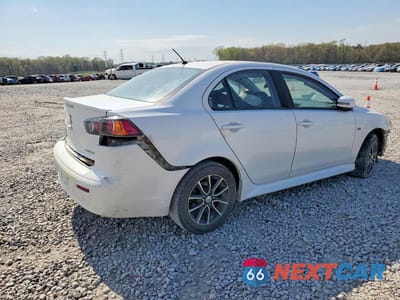 Trzecie zdjęcie samochodu z tyłu: 2017 MITSUBISHI LANCER ES VIN:JA32U2FU2HU008624 - miniatura