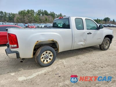 Trzecie zdjęcie samochodu z tyłu: 2011 GMC SIERRA C1500 VIN:1GTR1TEX7BZ389133 - miniatura