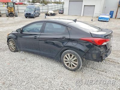 Drugie zdjęcie samochodu z przodu: 2014 HYUNDAI ELANTRA SE VIN:KMHDH4AE1EU097734 - miniatura