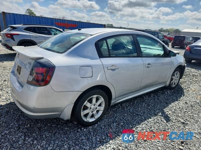 Trzecie zdjęcie samochodu z tyłu: 2012 NISSAN SENTRA 2.0 VIN:3N1AB6AP0CL756001 - miniatura