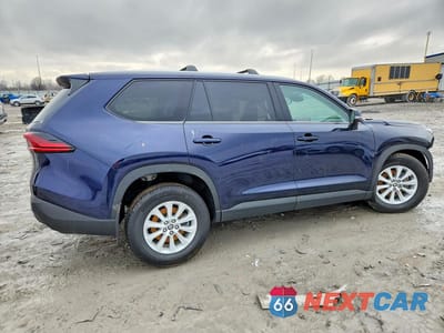 Trzecie zdjęcie samochodu z tyłu: 2025 TOYOTA GRAND HIGHLANDER HYBRID XLE VIN:5TDACAB57SS058777 - miniatura