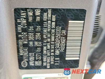 Zdjęcie 12 z 12 samochodu: 2023 HYUNDAI ELANTRA SEL VIN:KMHLS4AGXPU565302 - miniatura