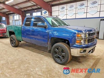 Czwarte zdjęcie samochodu z boku: 2015 CHEVROLET SILVERADO K1500 LT VIN:1GCVKREC2FZ208098 - miniatura