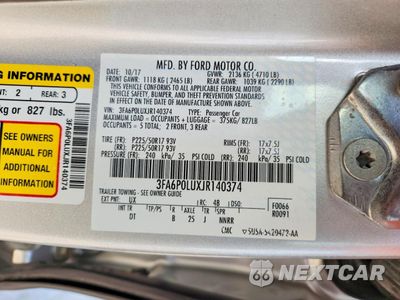 Zdjęcie 12 z 12 samochodu: 2018 FORD FUSION SE HYBRID VIN:3FA6P0LUXJR140374 - miniatura