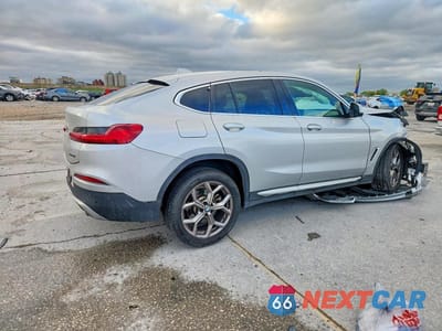 Trzecie zdjęcie samochodu z tyłu: 2021 BMW X4 XDRIVE30I VIN:5UX2V1C07M9H70100 - miniatura