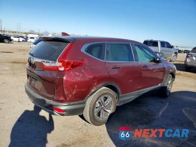 Trzecie zdjęcie samochodu z tyłu: 2017 HONDA CR-V LX VIN:7FARW5H38HE014683 - miniatura
