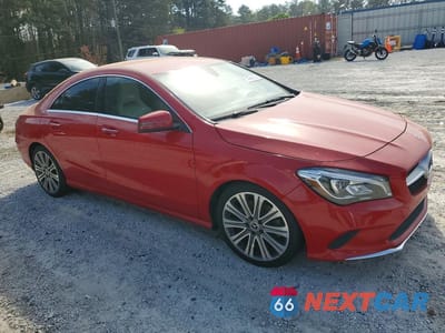 Czwarte zdjęcie samochodu z boku: 2018 MERCEDES-BENZ CLA 250 4MATIC VIN:WDDSJ4GB5JN651459 - miniatura