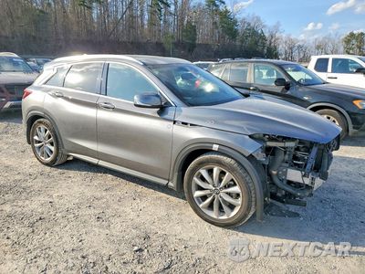 Czwarte zdjęcie samochodu z boku: 2021 INFINITI QX50 LUXE VIN:3PCAJ5BB3MF115390 - miniatura