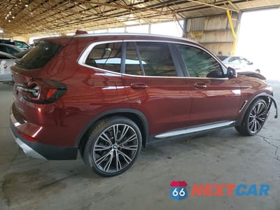 Trzecie zdjęcie samochodu z tyłu: 2023 BMW X3 SDRIVE30I VIN:5UX43DP03P9N60072 - miniatura