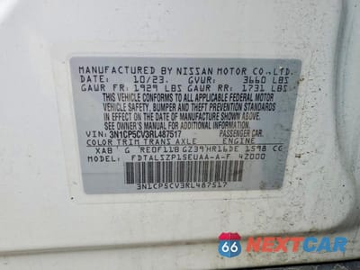 Zdjęcie 13 z 13 samochodu: 2024 NISSAN KICKS SV VIN:3N1CP5CV3RL487517 - miniatura