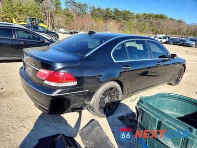 Trzecie zdjęcie samochodu z tyłu: 2006 BMW 750 LI VIN:WBAHN83596DT34634 - miniatura