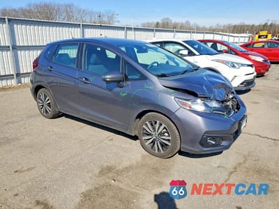 Czwarte zdjęcie samochodu z boku: 2019 HONDA FIT EX VIN:3HGGK5H80KM747728 - miniatura