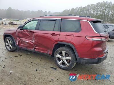 Drugie zdjęcie samochodu z przodu: 2021 JEEP GRAND CHEROKEE L LIMITED VIN:1C4RJKBG9M8108392 - miniatura