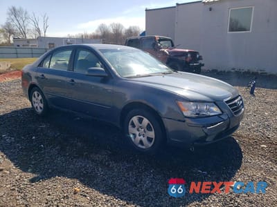 Czwarte zdjęcie samochodu z boku: 2009 HYUNDAI SONATA GLS VIN:5NPET46C09H428527 - miniatura