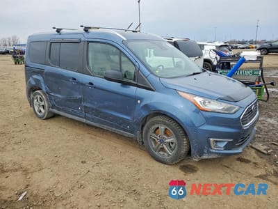 Czwarte zdjęcie samochodu z boku: 2019 FORD TRANSIT CONNECT TITANIUM VIN:NM0GE9G24K1405056 - miniatura