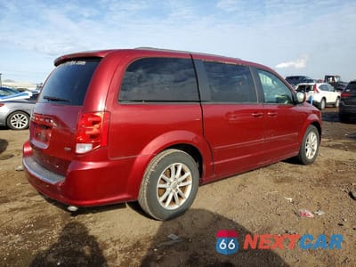 Trzecie zdjęcie samochodu z tyłu: 2015 DODGE GRAND CARAVAN SXT VIN:2C4RDGCG6FR509621 - miniatura