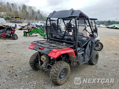 Czwarte zdjęcie samochodu z boku: 2015 HONDA PIONEER 500 UTILITY VEHICLE VIN:1HFVE0301F4000356 - miniatura