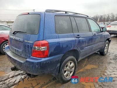 Trzecie zdjęcie samochodu z tyłu: 2006 TOYOTA HIGHLANDER BASE VIN:JTEEP21A760144167 - miniatura