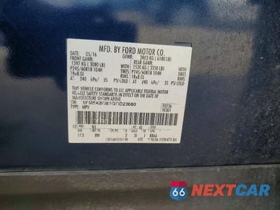 Zdjęcie 13 z 13 samochodu: 2016 FORD EXPLORER XLT VIN:1FM5K8D81GGD23680 - miniatura