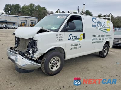 2021 GMC SAVANA 2500 CARGO UTILITY / SERVICE VAN 1GTW7AFP9M1307098 - główne zdjęcie licytacji z USA - miniatura