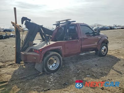 Czwarte zdjęcie samochodu z boku: 2007 FORD F450 SUPER DUTY VIN:1FDXF46P27EA22647 - miniatura