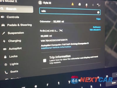 Zdjęcie 9 z 13 samochodu: 2022 TESLA MODEL X VIN:7SAXCDE53NF339171 - miniatura