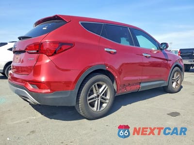 Trzecie zdjęcie samochodu z tyłu: 2017 HYUNDAI SANTA FE SPORT 2.4L VIN:5XYZT3LB3HG490002 - miniatura