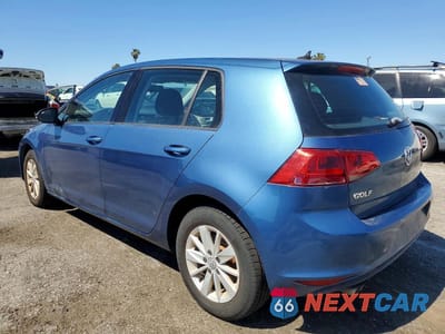 Drugie zdjęcie samochodu z przodu: 2016 VOLKSWAGEN GOLF S VIN:3VW217AUXGM049467 - miniatura