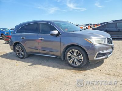 Czwarte zdjęcie samochodu z boku: 2017 ACURA MDX TECHNOLOGY VIN:5FRYD3H54HB012222 - miniatura