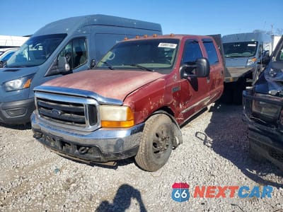 2001 FORD F350 SUPER DUTY FLATBED TRUCK 1FTWW32F61EB24466 - główne zdjęcie licytacji z USA - miniatura