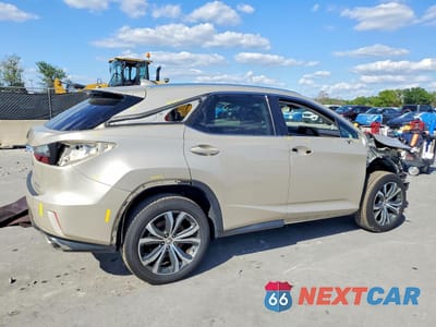 Trzecie zdjęcie samochodu z tyłu: 2017 LEXUS RX 350 BASE VIN:2T2BZMCA7HC056315 - miniatura