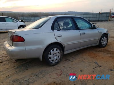Trzecie zdjęcie samochodu z tyłu: 2001 TOYOTA COROLLA S VIN:2T1BR12E41C502188 - miniatura