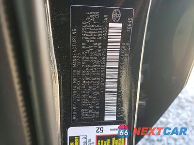 Zdjęcie 12 z 12 samochodu: 2026 TOYOTA CAMRY XLE VIN:4T1DAACK5TU696252 - miniatura