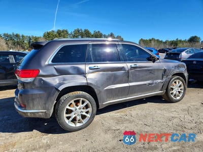 Trzecie zdjęcie samochodu z tyłu: 2015 JEEP GRAND CHEROKEE SUMMIT VIN:1C4RJFJGXFC797531 - miniatura