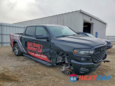 Czwarte zdjęcie samochodu z boku: 2025 RAM 1500 TRADESMAN VIN:1C6RRFGG9SN659498 - miniatura