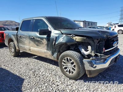 Czwarte zdjęcie samochodu z boku: 2021 FORD F150 SUPERCREW VIN:1FTFW1E58MKD57763 - miniatura