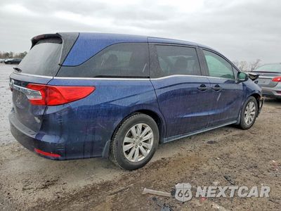 Trzecie zdjęcie samochodu z tyłu: 2020 HONDA ODYSSEY LX VIN:5FNRL6H2XLB026506 - miniatura
