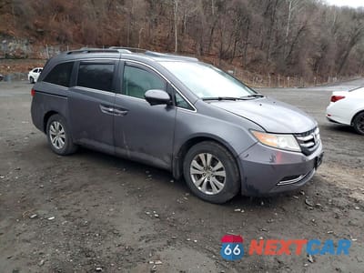 Czwarte zdjęcie samochodu z boku: 2015 HONDA ODYSSEY EXL VIN:5FNRL5H61FB091844 - miniatura