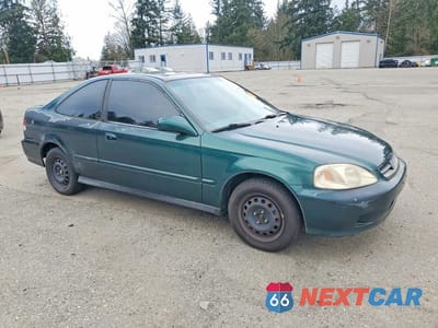 Czwarte zdjęcie samochodu z boku: 1999 HONDA CIVIC EX VIN:1HGEJ8140XL071437 - miniatura