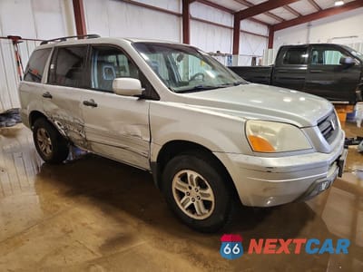 Czwarte zdjęcie samochodu z boku: 2003 HONDA PILOT EXL VIN:2HKYF185X3H509317 - miniatura