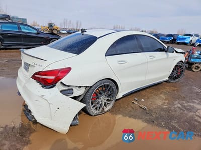Trzecie zdjęcie samochodu z tyłu: 2018 MERCEDES-BENZ CLA 45 AMG VIN:WDDSJ5CB5JN510869 - miniatura