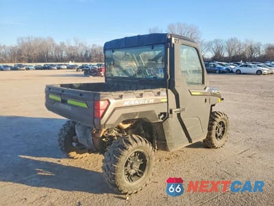 Czwarte zdjęcie samochodu z boku: 2023 POLARIS RANGER UTILITY VEHICLE VIN:4XARRU996P8068859 - miniatura