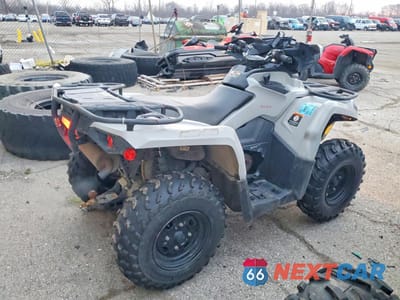 Czwarte zdjęcie samochodu z boku: 2015 CAN-AM OUTLANDER 450-L VIN:3JBLGAR26FJ001070 - miniatura