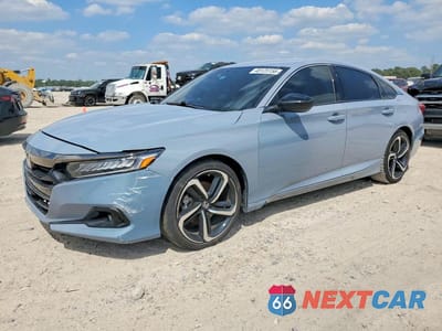 2021 HONDA ACCORD SPORT SE 1HGCV1F47MA104808 - główne zdjęcie licytacji z USA - miniatura