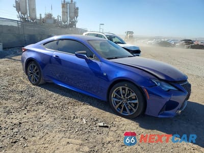 Czwarte zdjęcie samochodu z boku: 2021 LEXUS RC 300 F SPORT VIN:JTHGA5BC9M5011313 - miniatura