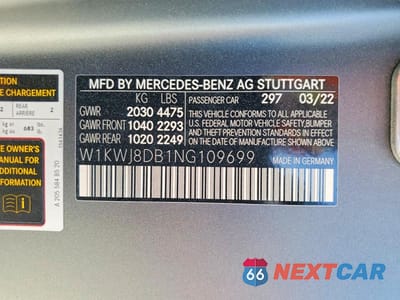 Zdjęcie 13 z 13 samochodu: 2022 MERCEDES-BENZ C 300 VIN:W1KWJ8DB1NG109699 - miniatura